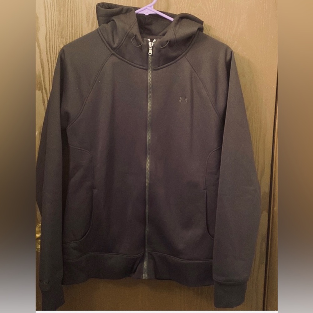 Under Armour Zip Up Hoodie. Size large